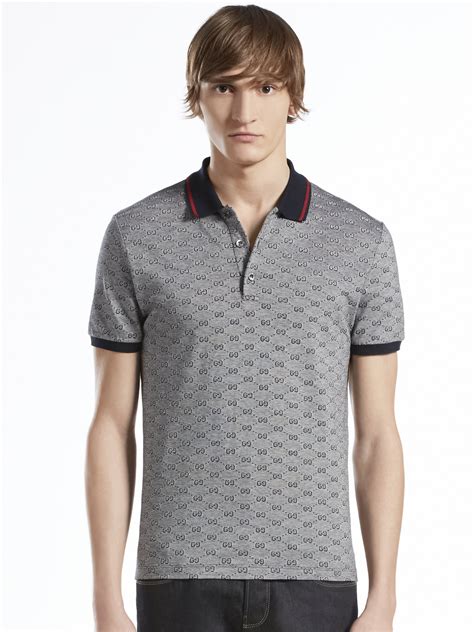 gucci shirt zwart|gucci polo shirts for men.